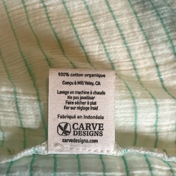 Carve Designs Dylan lightweight organic cotton gauze pullover tunic style shirt - Picture 10 of 11